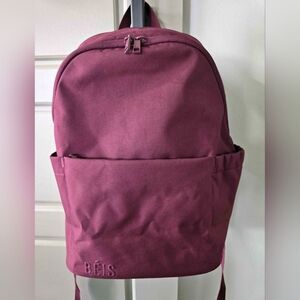 Beis Burgundy Backpack